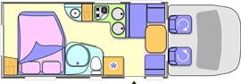 Chausson Allegro 97 Layout