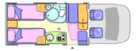 Chausson Flash 14 Layout