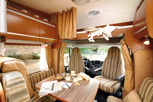 Chausson Welcome Dining Area & Cab