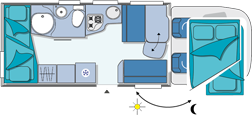 Chausson Flash 22 Layout