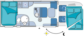 Chausson Suite Garage Layout