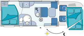 Chausson Suite Relax Layout