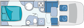 Chausson Welcome 78EB Layout