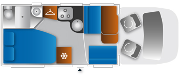 2012 Chausson Flash 08 Layout