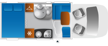 2012 Chausson Welcome 64 Layout