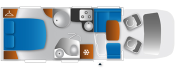 2012 Chausson Welcome 78 Layout