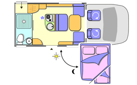 Chausson Welcome Suite Layout